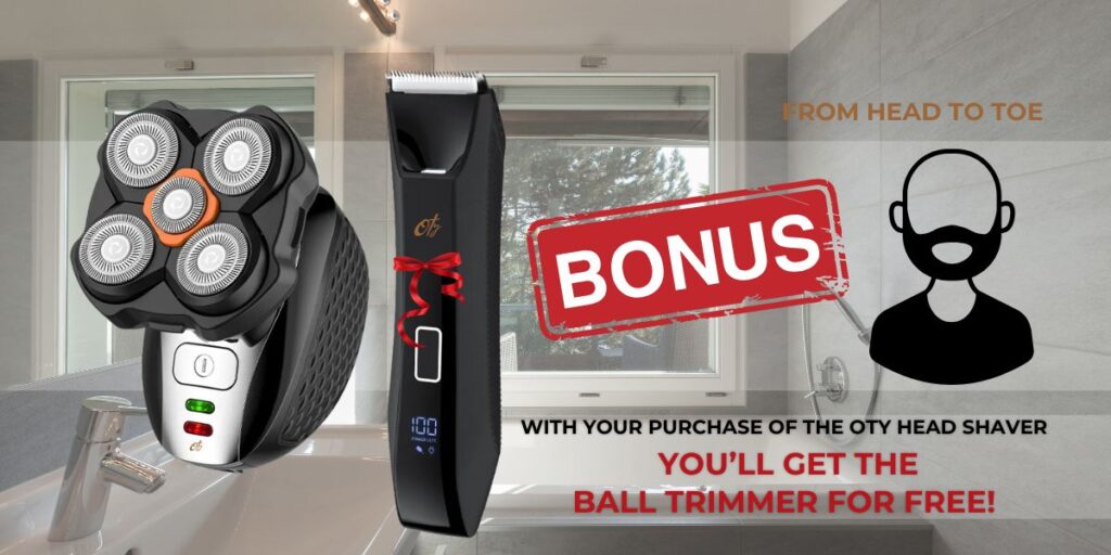 Oty Head Shaver and Ball Trimmer Combo: The Ultimate Grooming Kit